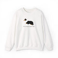 I Love My Rough Collie Embroidered Crewneck Sweatshirt