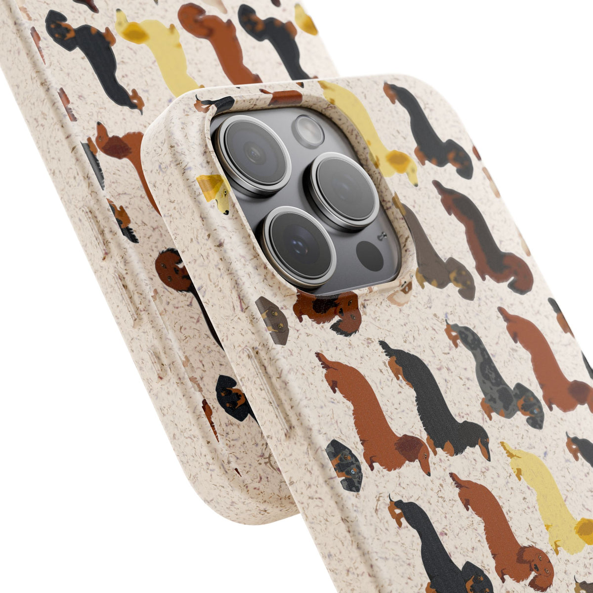 Dapper Dachshund Biodegradable Case