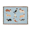 Rough Collie Woven Throw Blanket