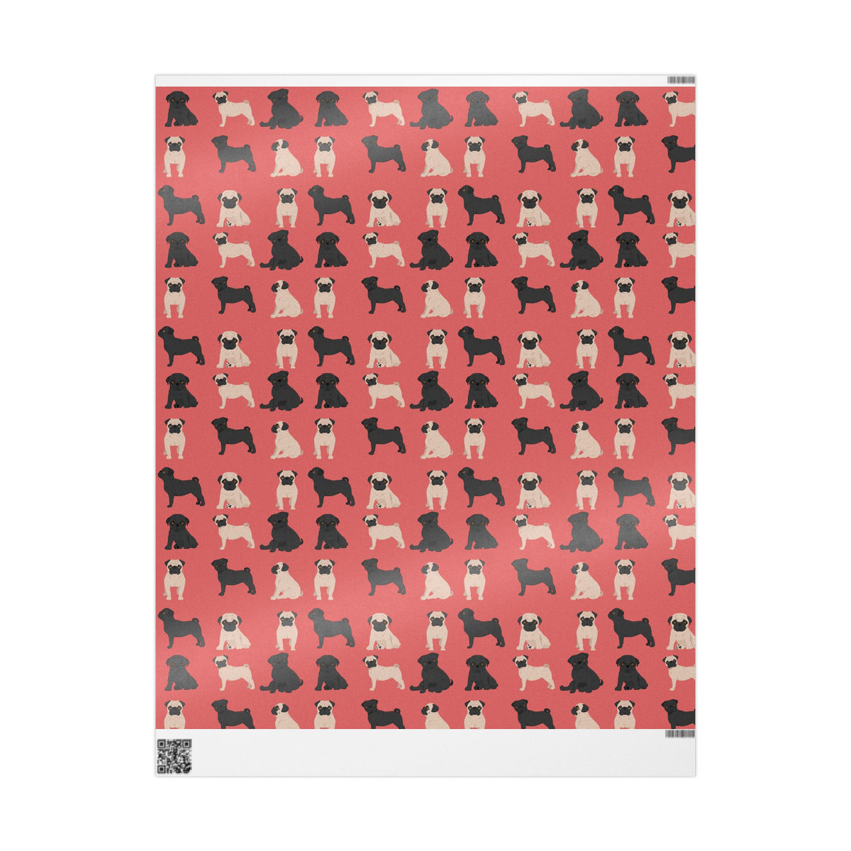 Pug Wrapping Paper