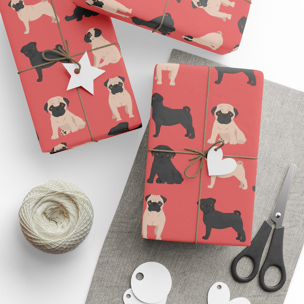 Pug Wrapping Paper