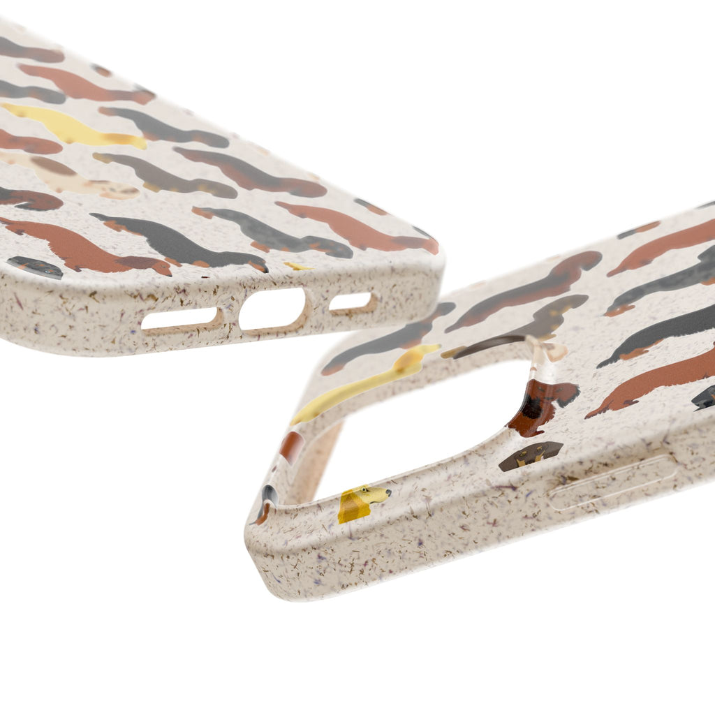Dapper Dachshund Biodegradable Case