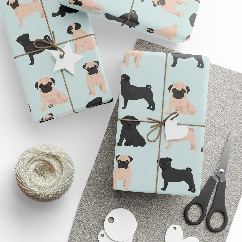 Pug Wrapping Paper