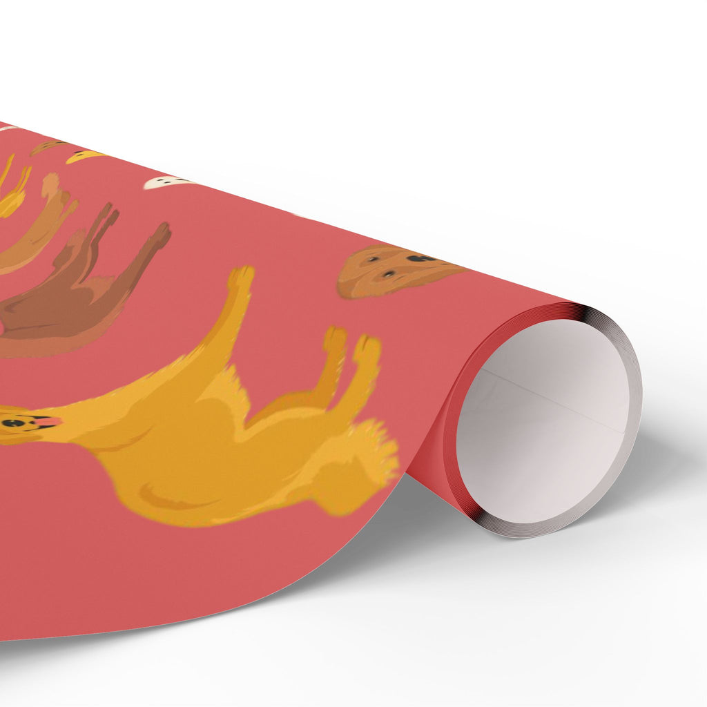 Golden Retriever Wrapping Paper