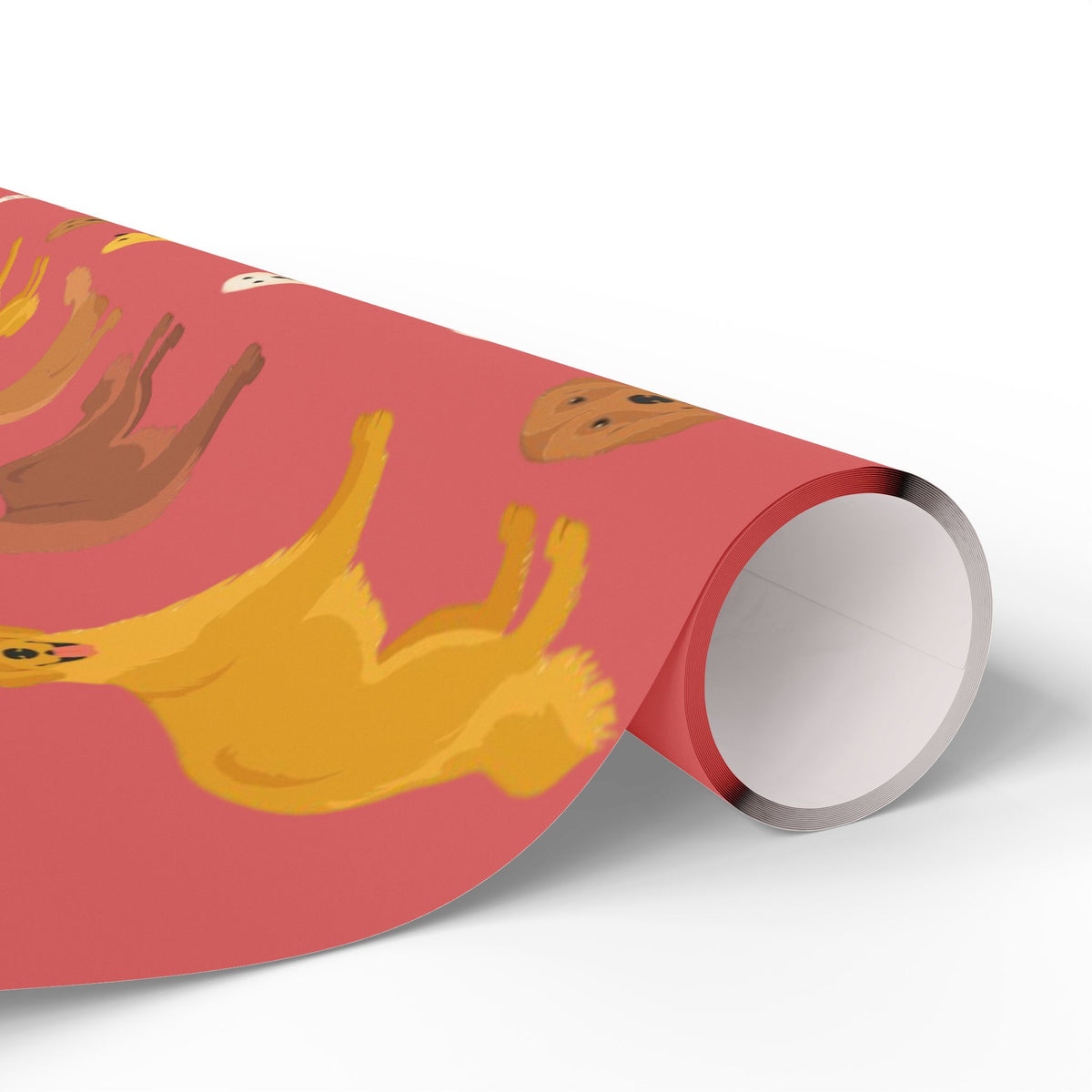 Golden Retriever Wrapping Paper