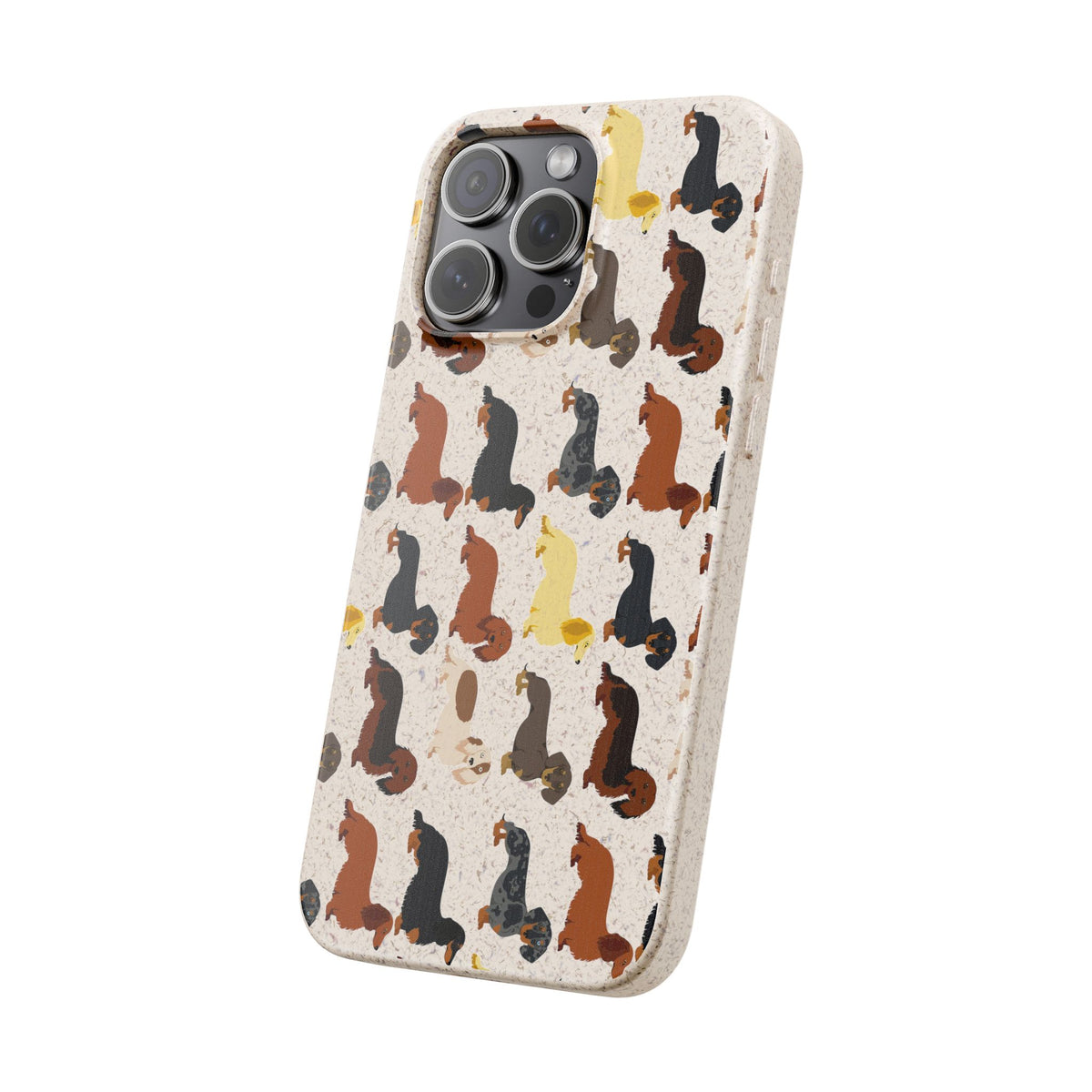 Dapper Dachshund Biodegradable Case