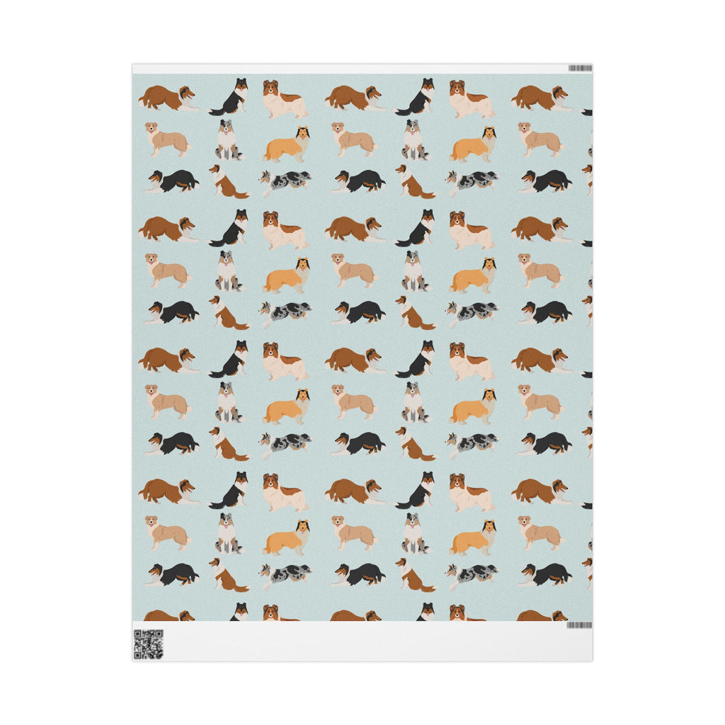 Rough Collie / Sheltie Wrapping Paper