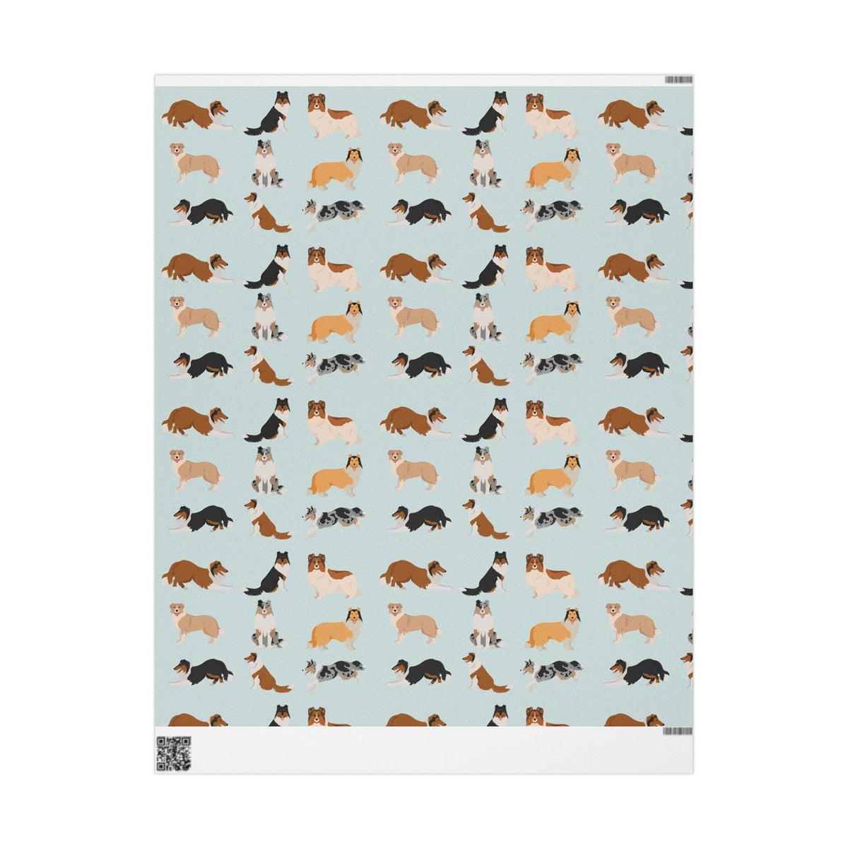 Rough Collie / Sheltie Wrapping Paper
