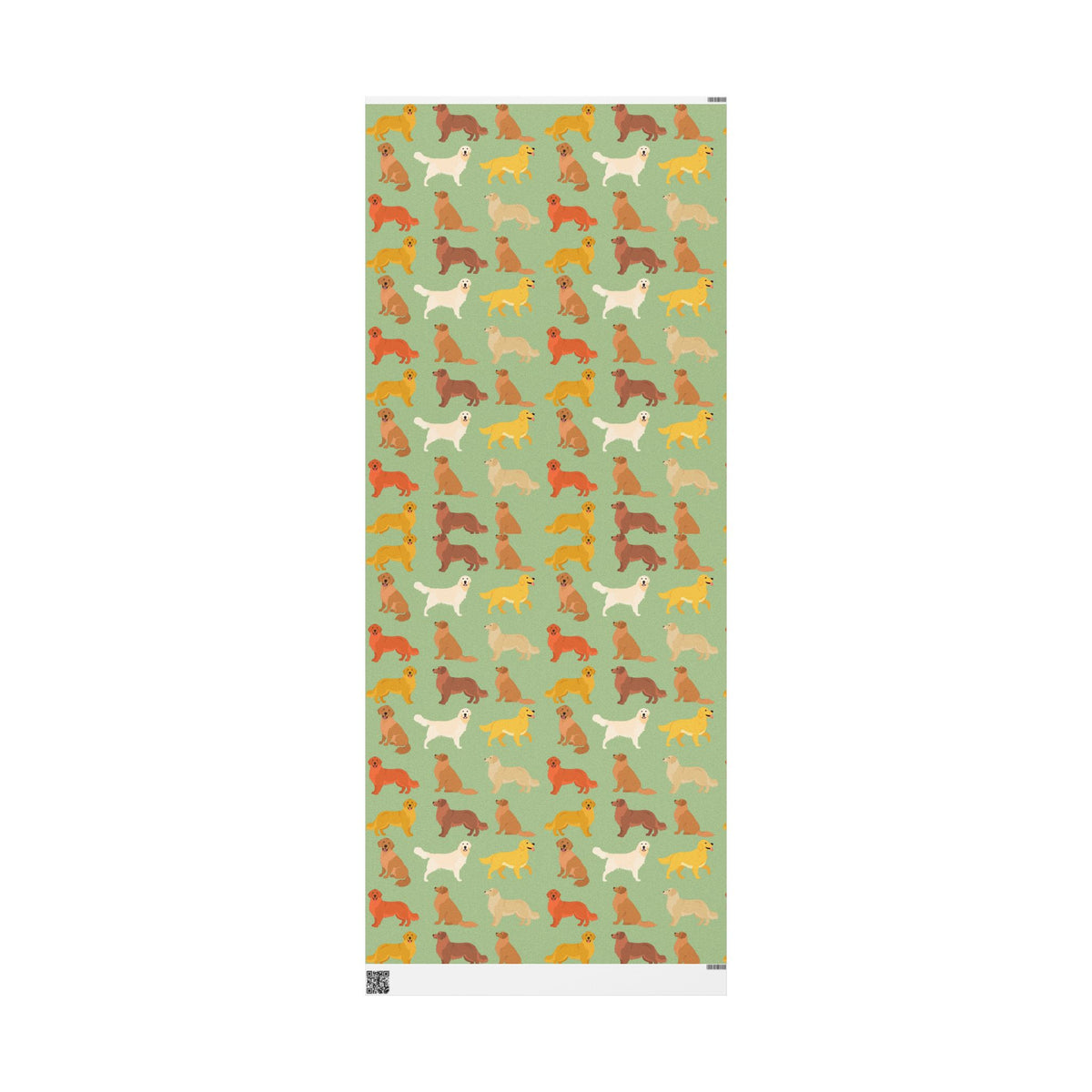 Golden Retriever Wrapping Paper