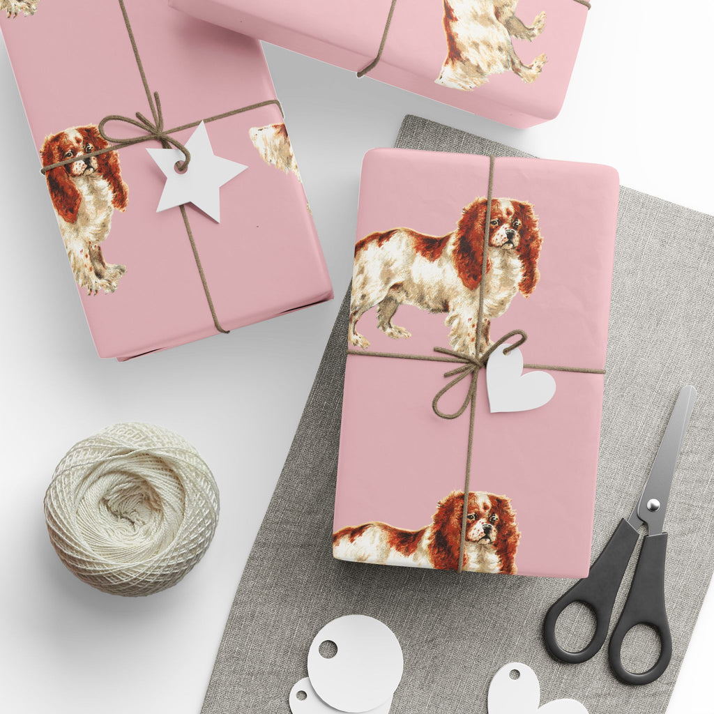 Cavalier King Charles Spaniel Wrapping Paper