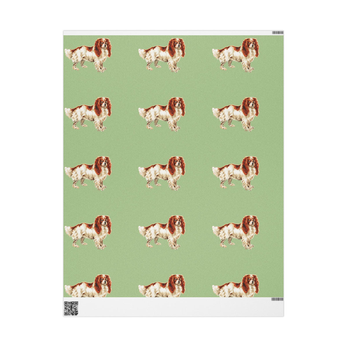 Cavalier King Charles Spaniel Wrapping Paper