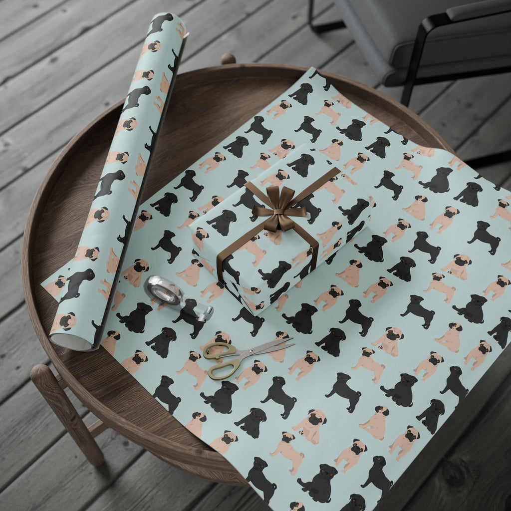 Pug Wrapping Paper