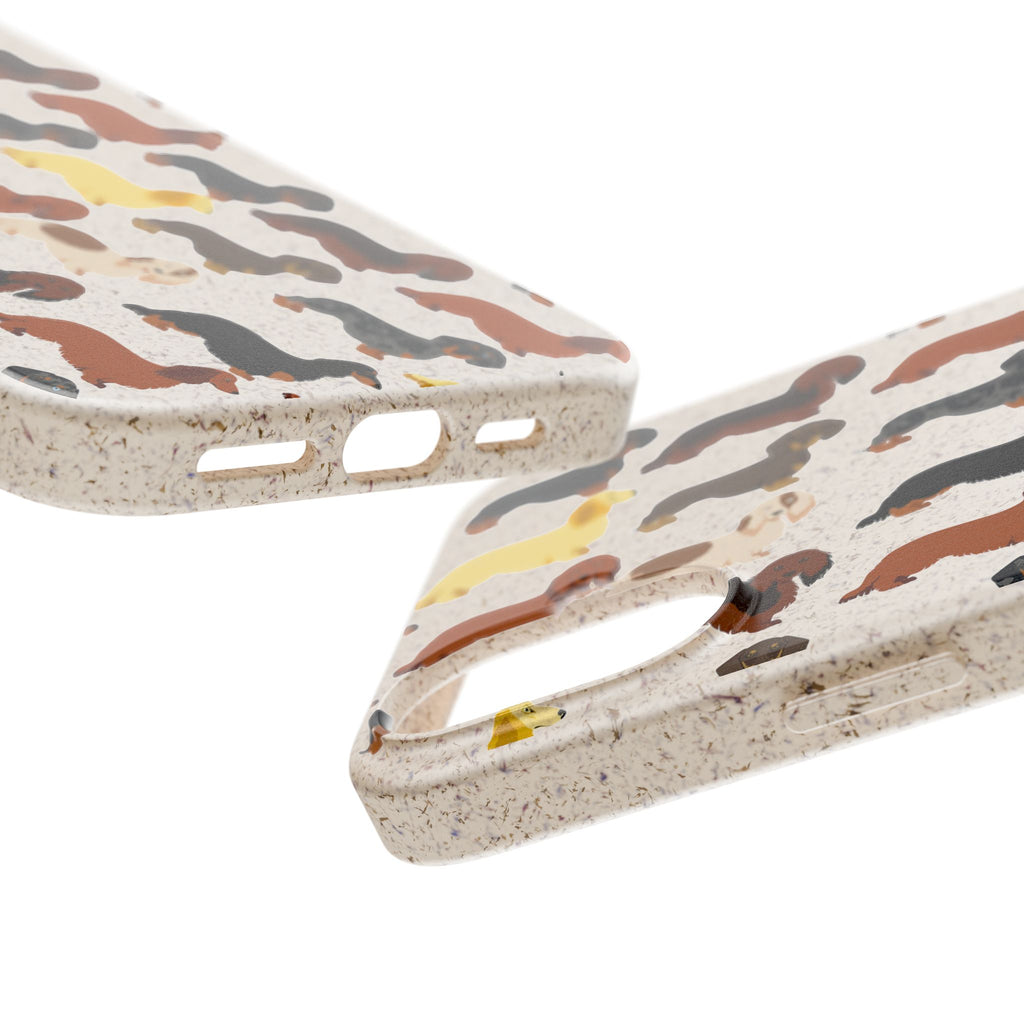Dapper Dachshund Biodegradable Case