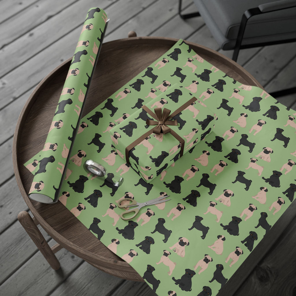 Pug Wrapping Paper