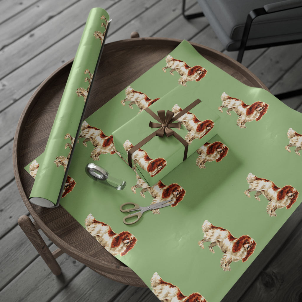 Cavalier King Charles Spaniel Wrapping Paper