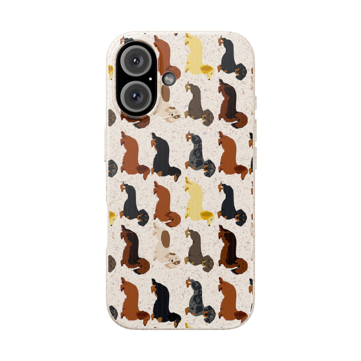 Dapper Dachshund Biodegradable Case