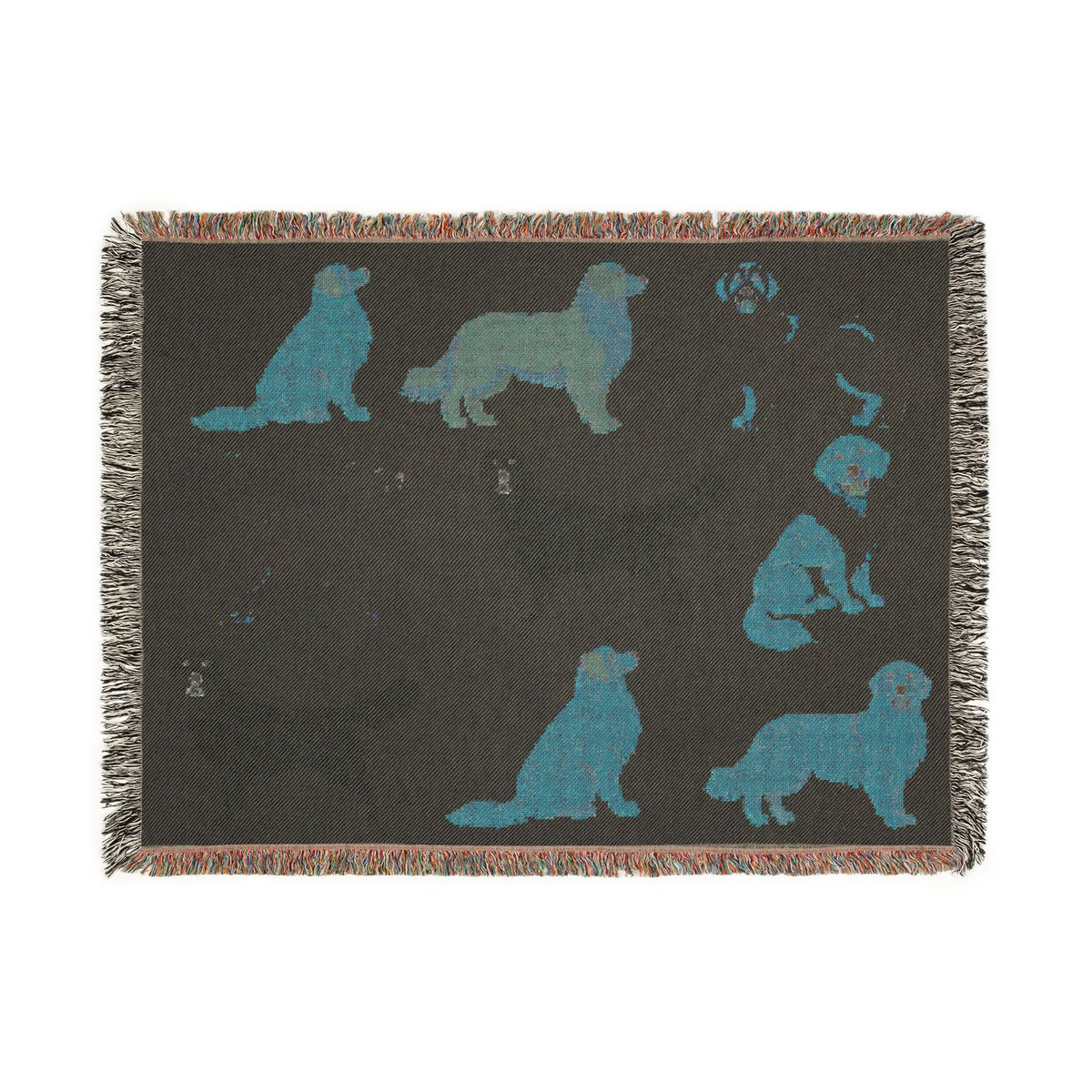 Golden Boy Woven Throw Blanket