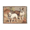 Bulldog Woven Blanket