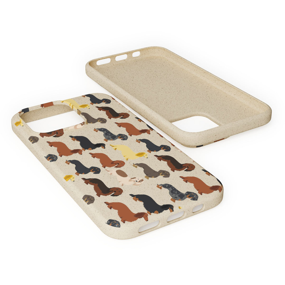 Dapper Dachshund Biodegradable Case