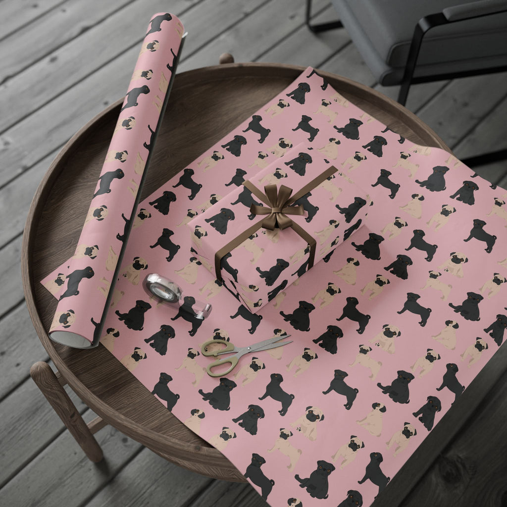 Pug Wrapping Paper