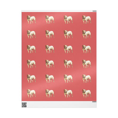 Bulldog Wrapping Paper