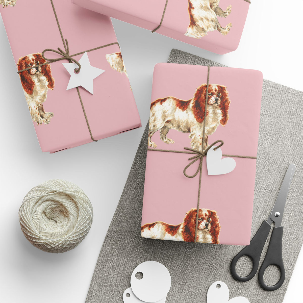 Cavalier King Charles Spaniel Wrapping Paper
