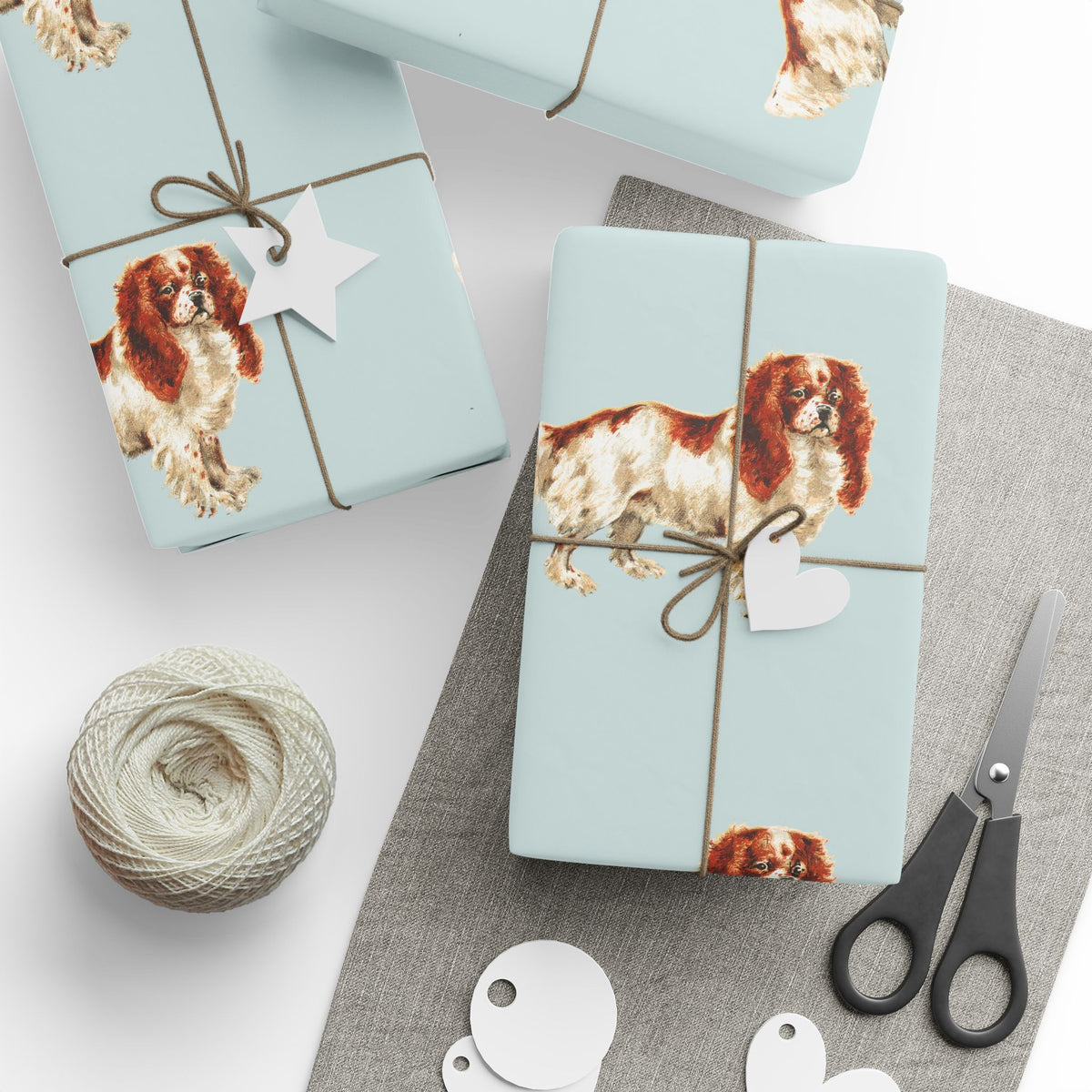 Cavalier King Charles Spaniel Wrapping Paper