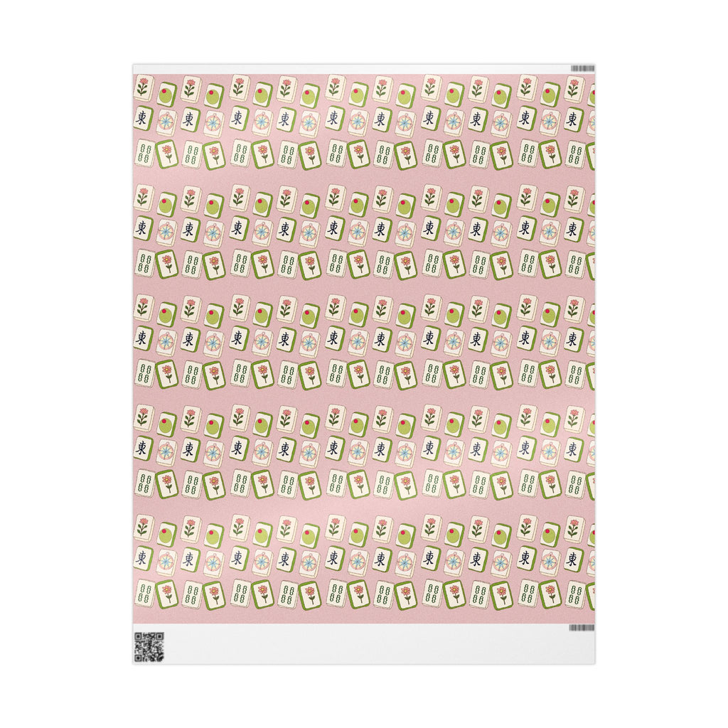 The Lucky Tile Mahjong Wrapping Paper