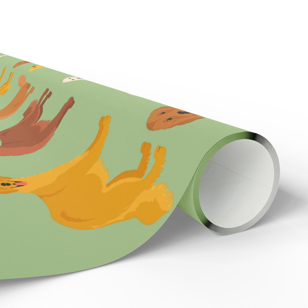 Golden Retriever Wrapping Paper