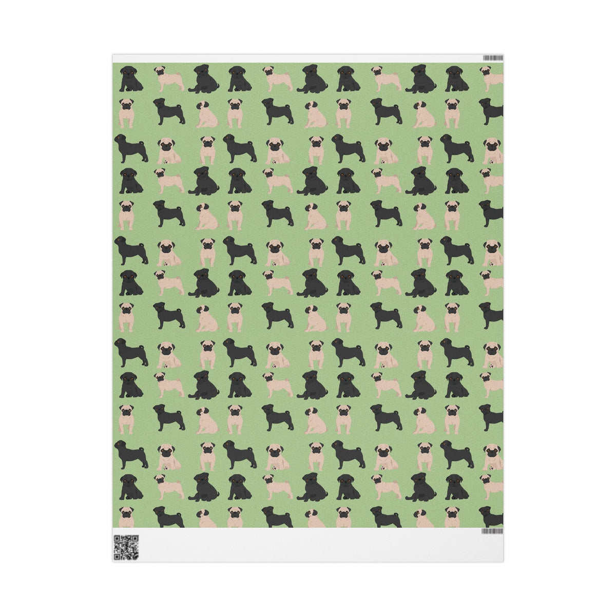 Pug Wrapping Paper