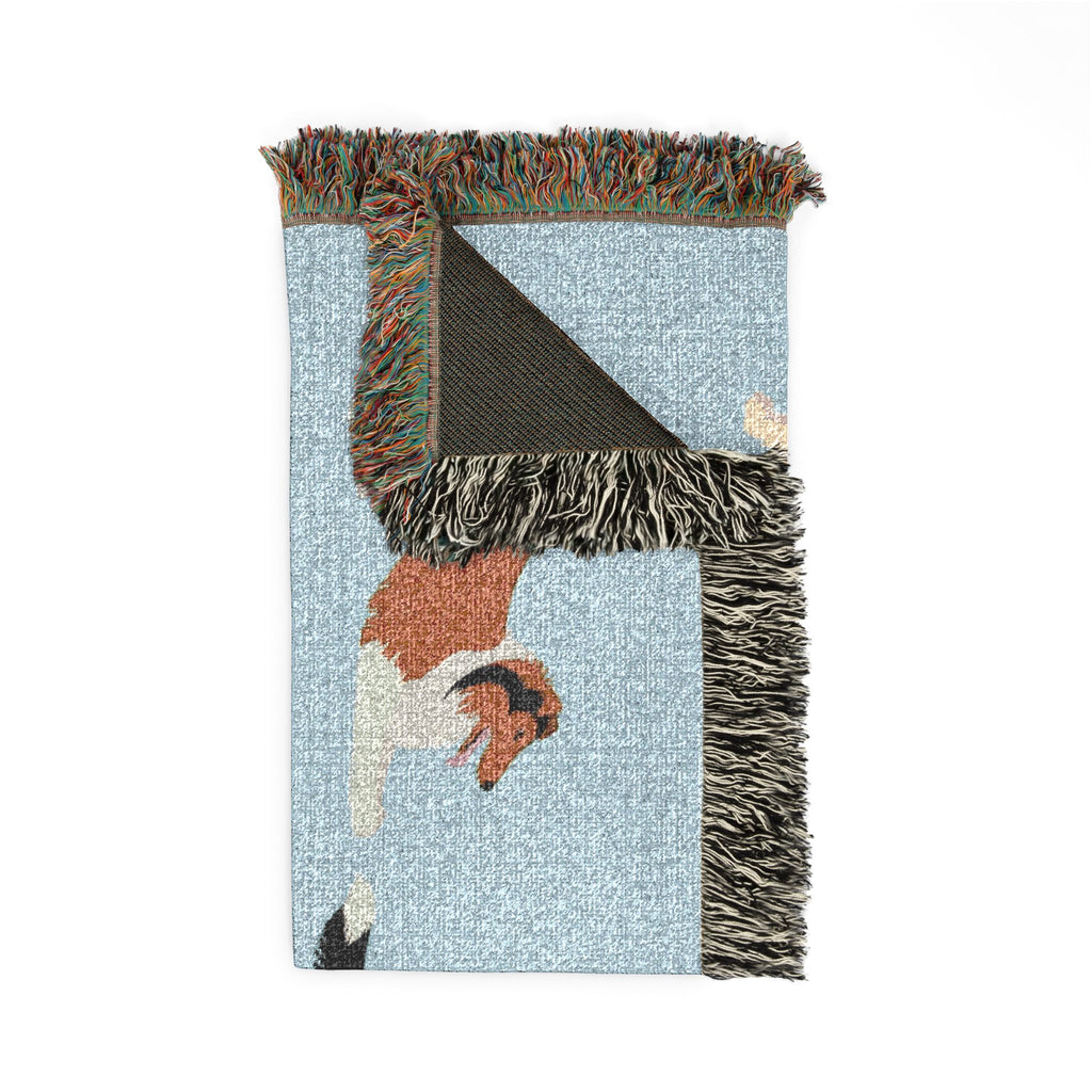 Rough Collie Woven Throw Blanket