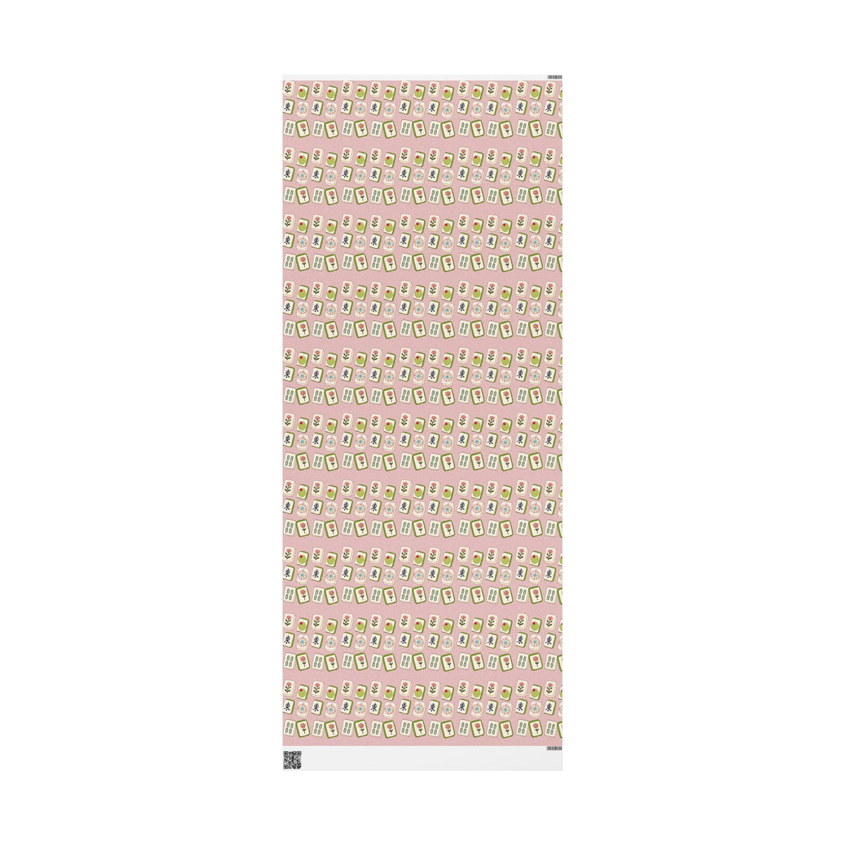 The Lucky Tile Mahjong Wrapping Paper
