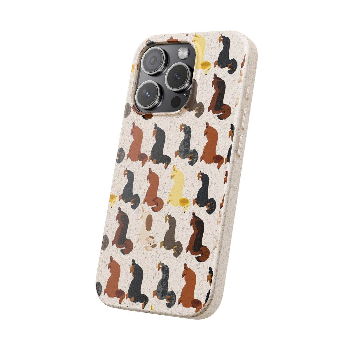 Dapper Dachshund Biodegradable Case