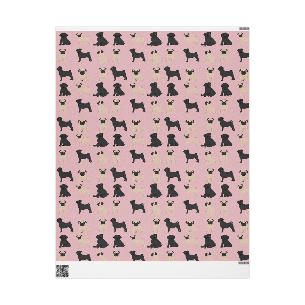 Pug Wrapping Paper