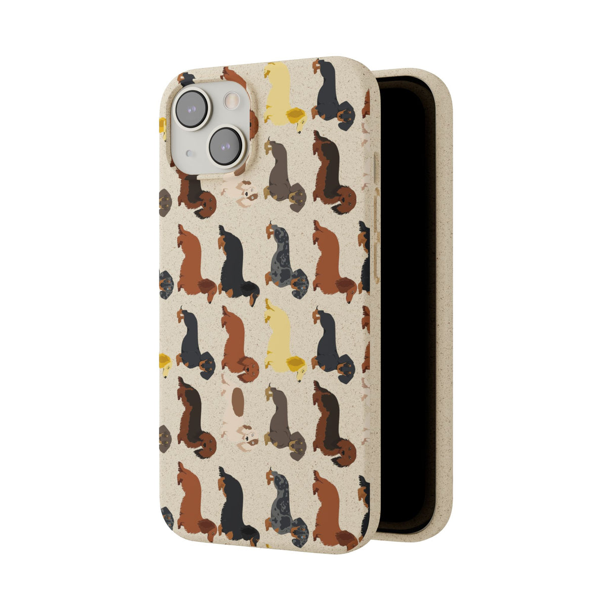 Dapper Dachshund Biodegradable Case