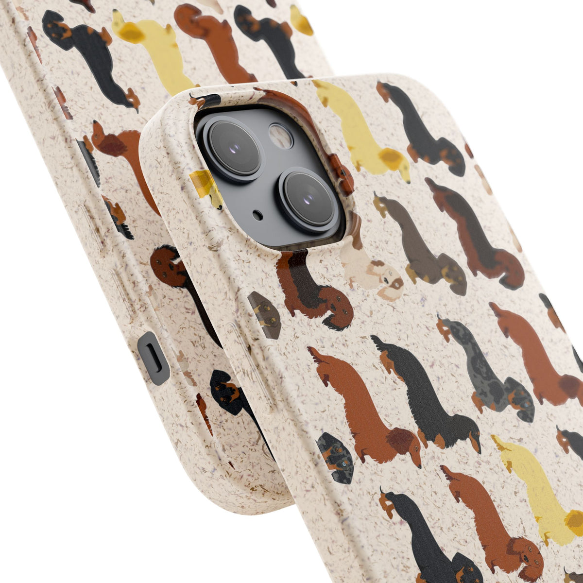 Dapper Dachshund Biodegradable Case