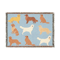 Golden Boy  Woven Throw Blanket