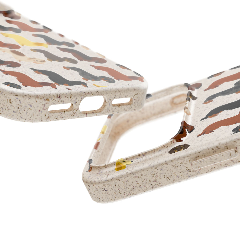 Dapper Dachshund Biodegradable Case