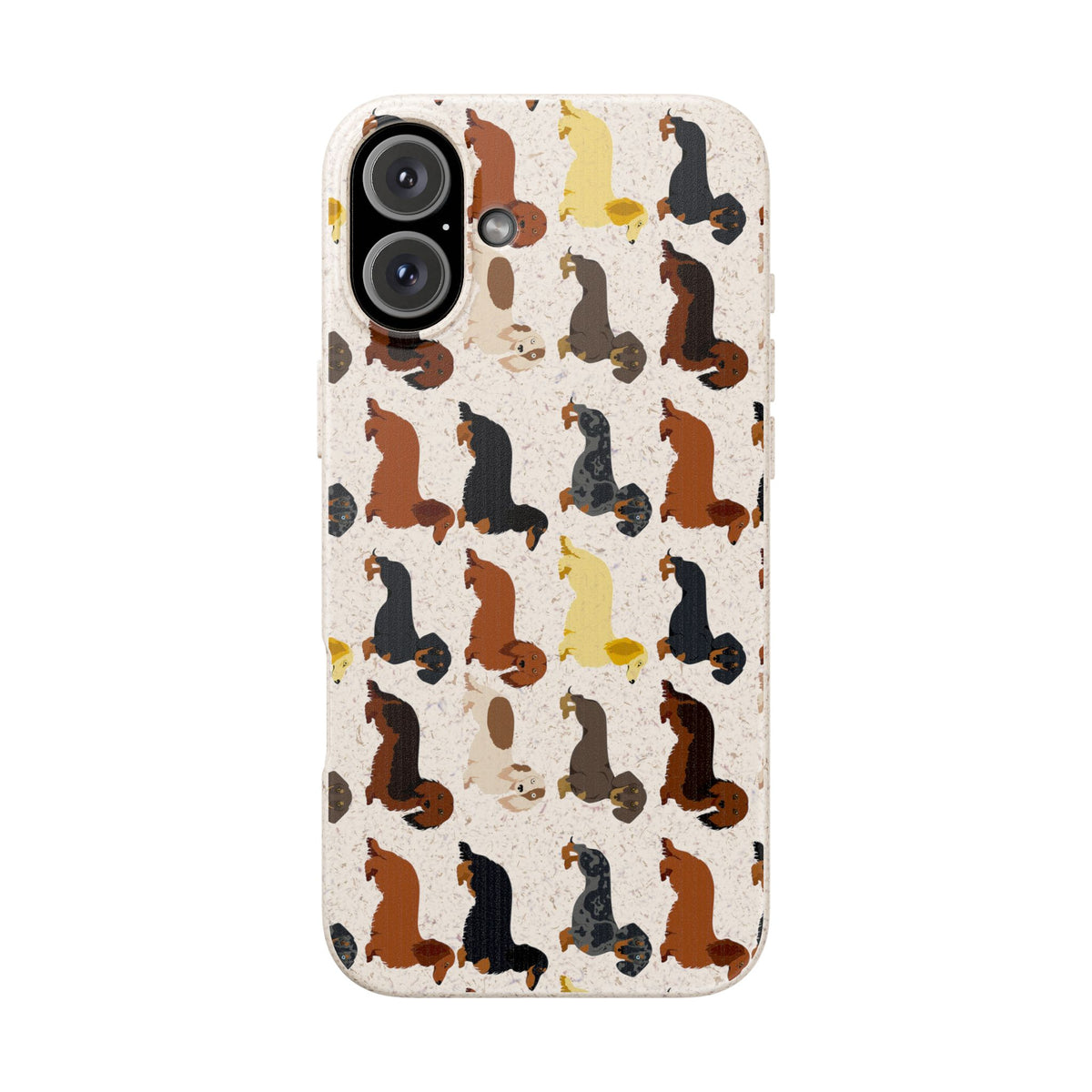 Dapper Dachshund Biodegradable Case