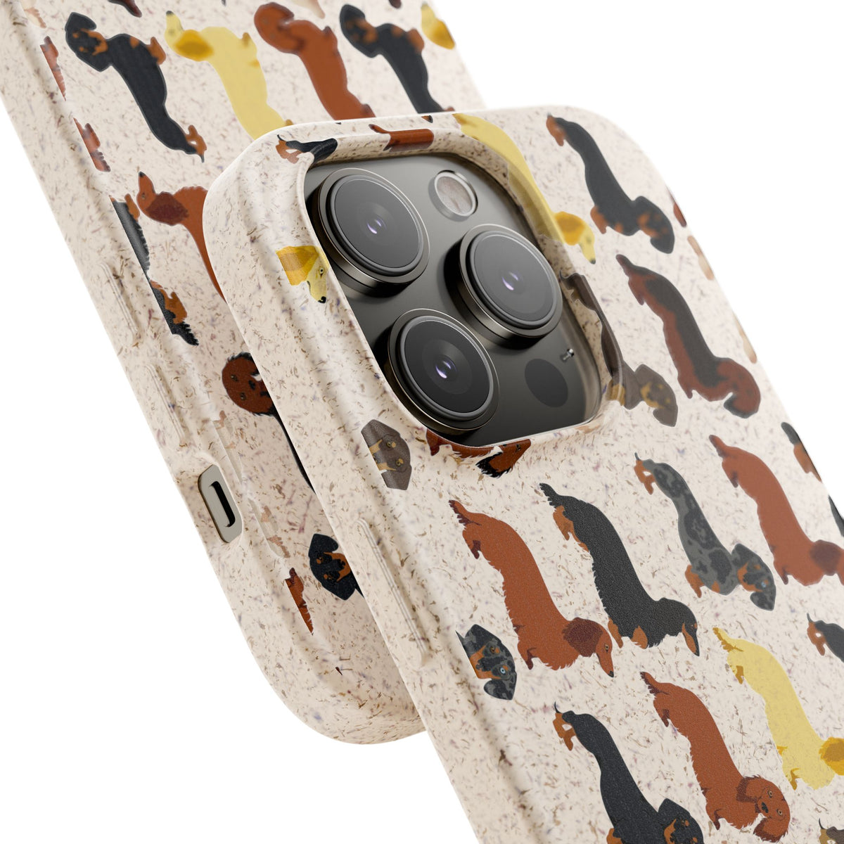 Dapper Dachshund Biodegradable Case