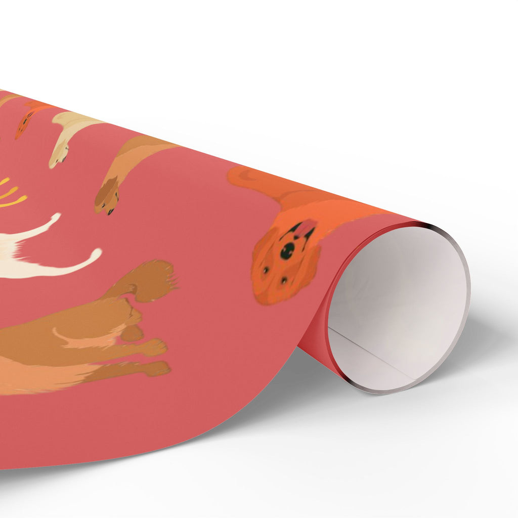 Golden Retriever Wrapping Paper
