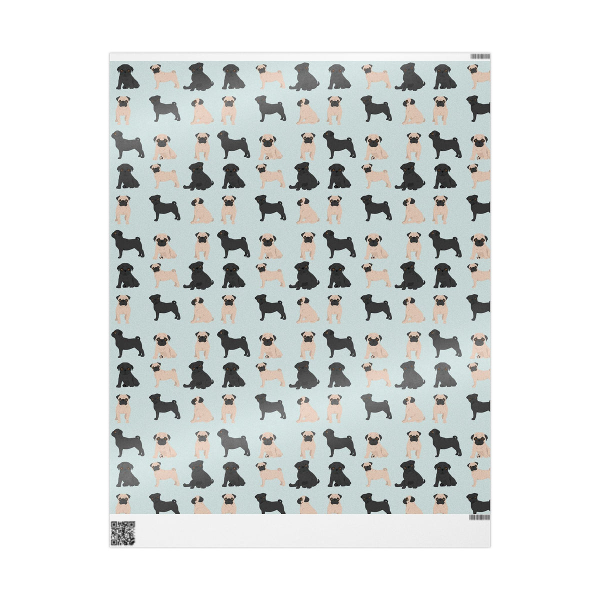 Pug Wrapping Paper