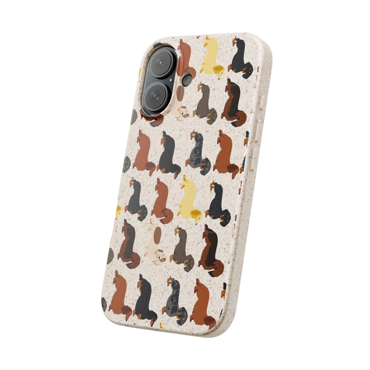 Dapper Dachshund Biodegradable Case