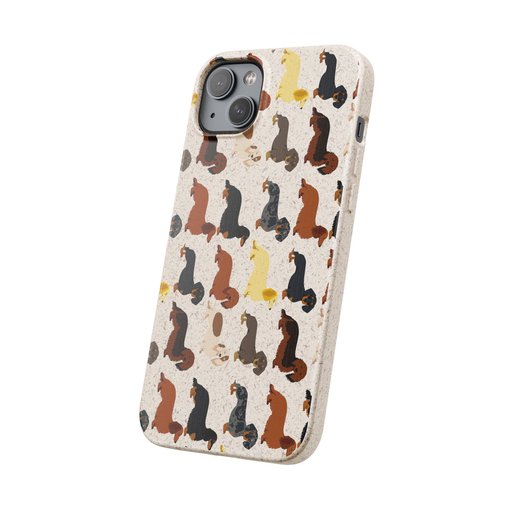 Dapper Dachshund Biodegradable Case
