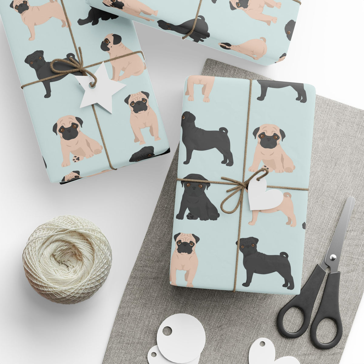 Pug Wrapping Paper