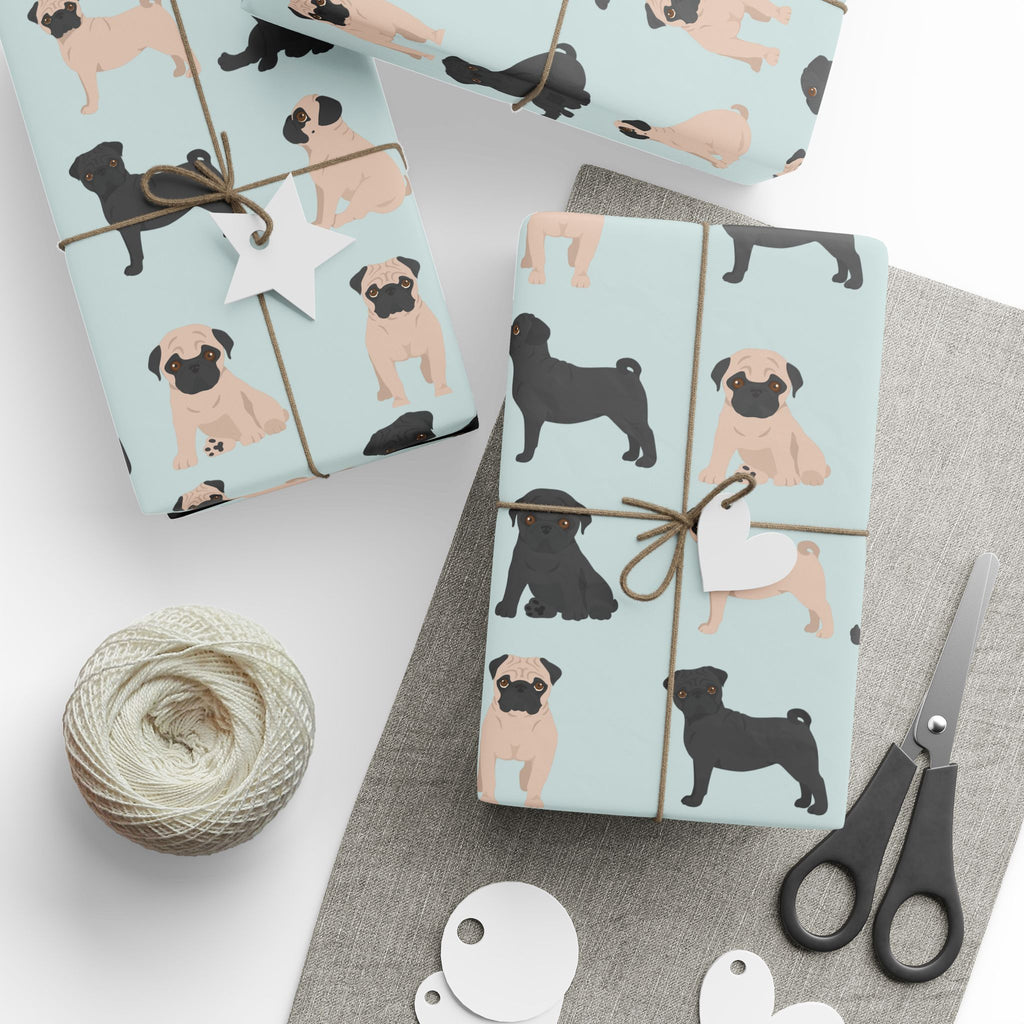 Pug Wrapping Paper