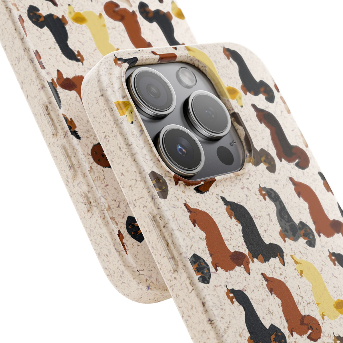 Dapper Dachshund Biodegradable Case