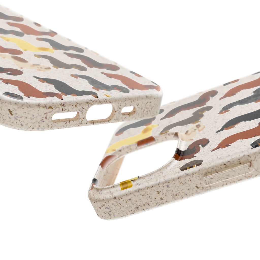 Dapper Dachshund Biodegradable Case