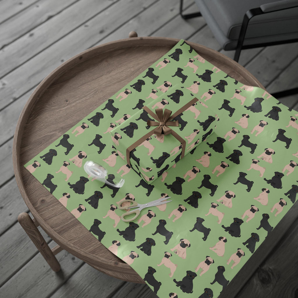 Pug Wrapping Paper
