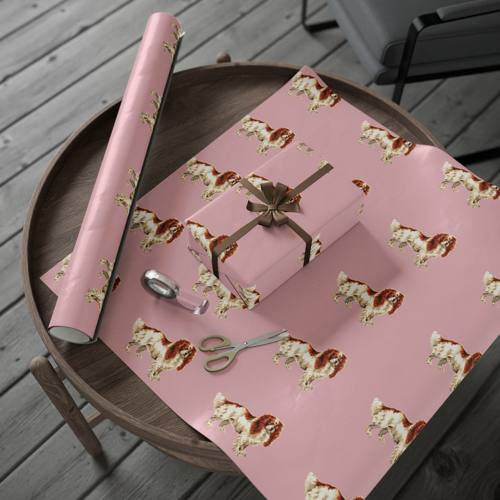Cavalier King Charles Spaniel Wrapping Paper